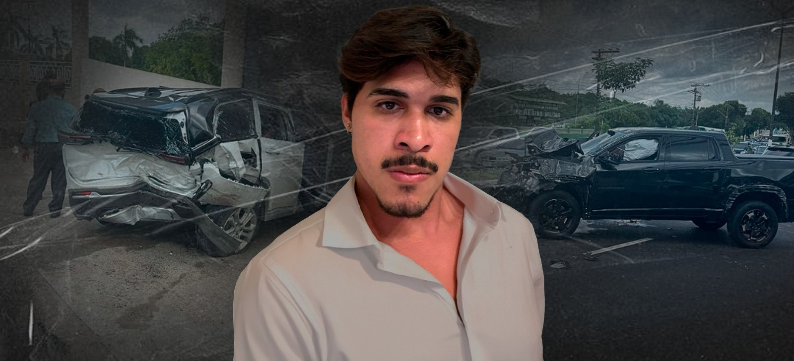 Sócio da Amazonpostes é dono de carro que gerou acidente grave com avó e neto na Ponta Negra