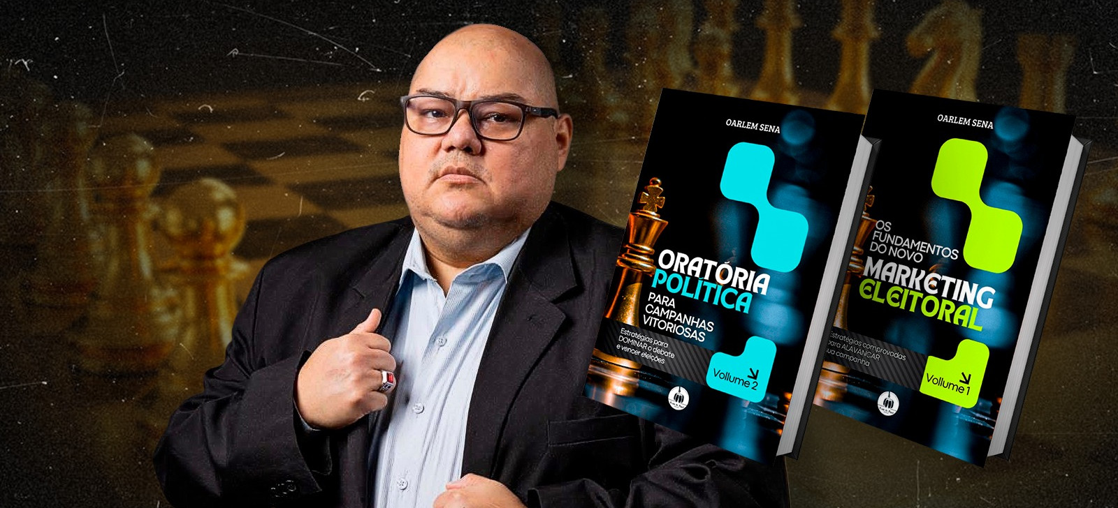 Consultor político lança livros sobre ciência no Marketing Eleitoral