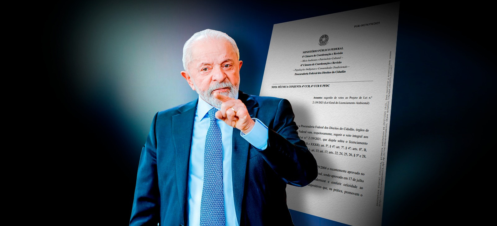 Federal Prosecution Office urges Lula to veto 30 sections of the Environmental Licensing Bill