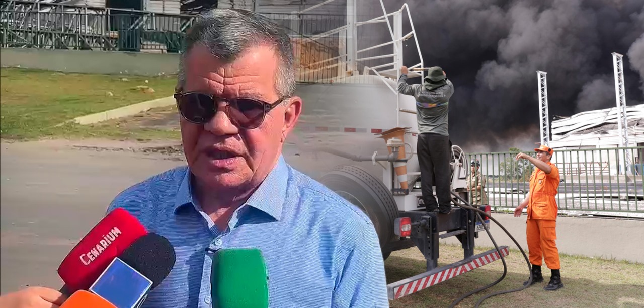 ‘Traumático’, diz superintendente da Suframa sobre incêndio que destruiu fábrica em Manaus