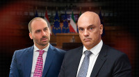 Eduardo Bolsonaro diz que vai atuar na Europa por sanções a Moraes