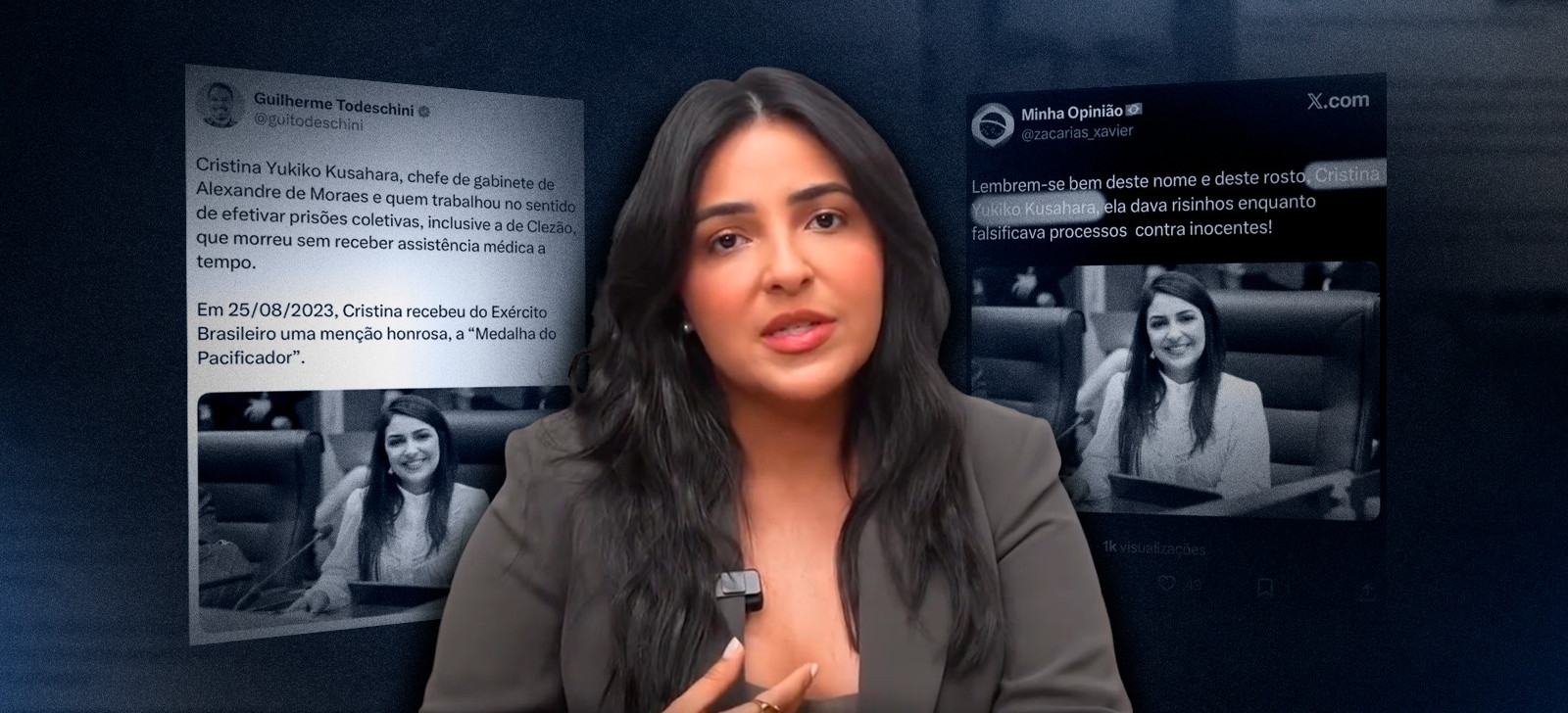 ‘Fake news’ liga vereadora de Manaus a chefe de gabinete de Moraes