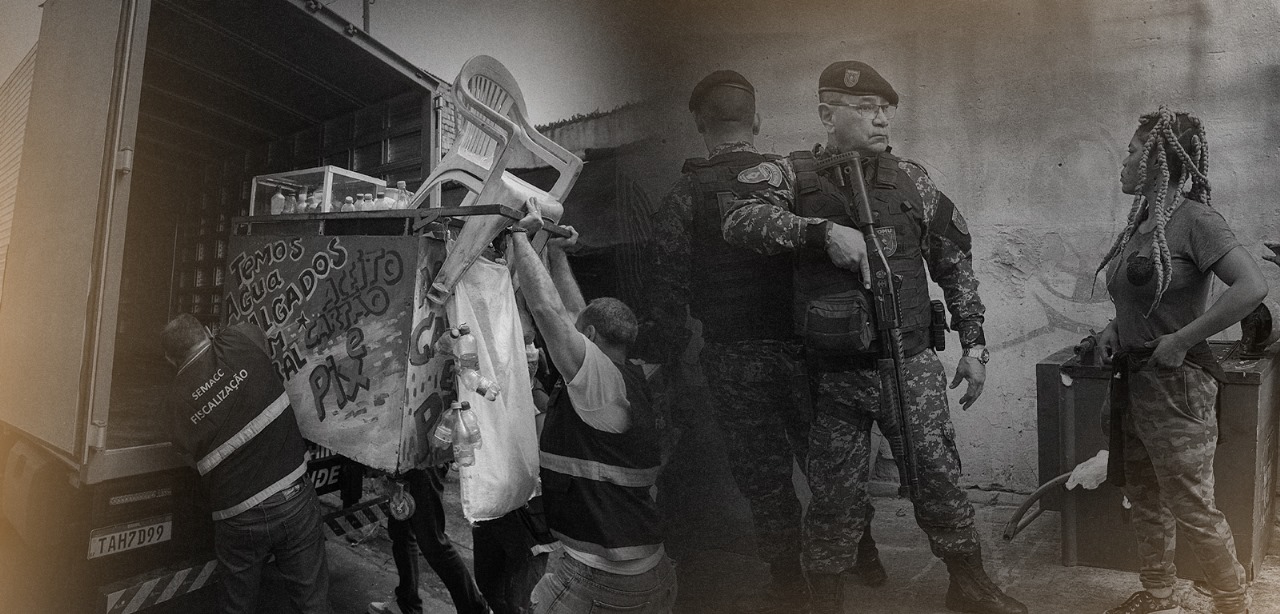 Ações da Prefeitura de Manaus: conflito e higienização social no Centro da cidade