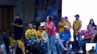 Michelle Bolsonaro chama Lula de pinguço e diz que repetir voto no PT é burrice