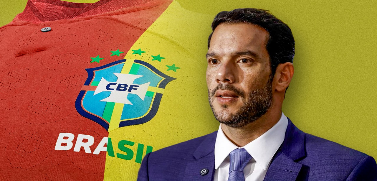 Presidente da CBF diz que mandou parar produção de camisa vermelha da Seleção