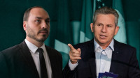 Ao responder Carlos Bolsonaro, governador de MT se diz ‘de saco cheio da polarização’