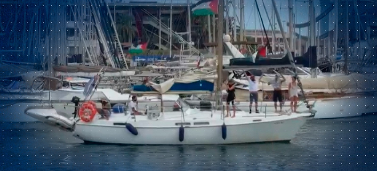 Flotilha internacional parte da Espanha com ajuda humanitária para Gaza