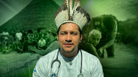 Indigenous doctor shares his routine of caring for peoples of the Amazon