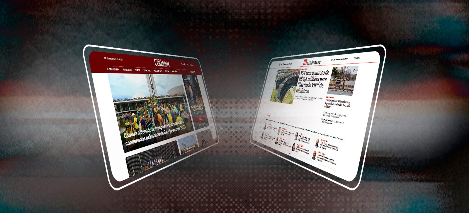 Abraji repudia decisão que excluiu reportagens de Cenarium e Metrópoles sobre empresário acusado de pedofilia