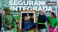 Lula inaugura base policial na Amazônia ao lado de autoridades internacionais