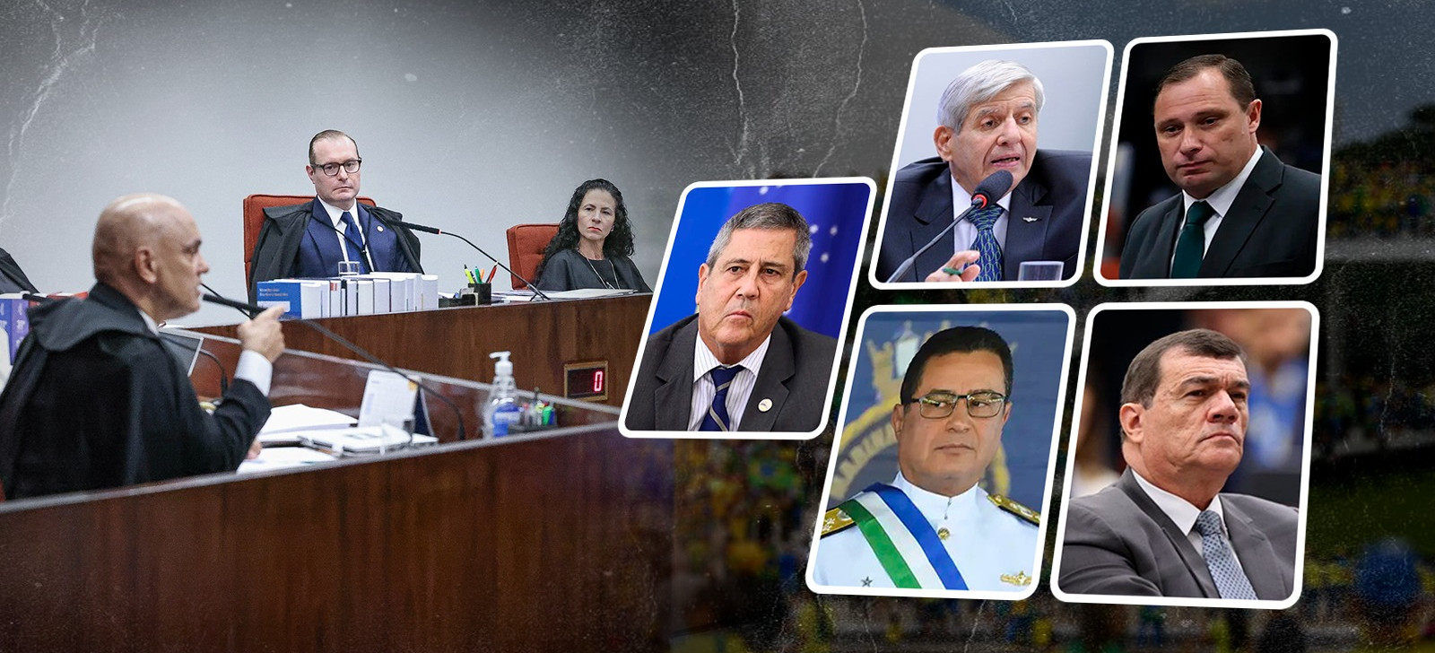 Penas de militares por crimes contra democracia somam mais de 90 anos de prisão