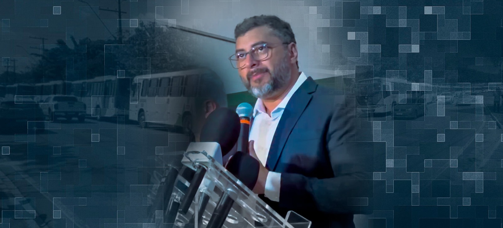 ‘Responsabilidade da prefeitura de Manaus’, diz governador do AM sobre greve de rodoviários