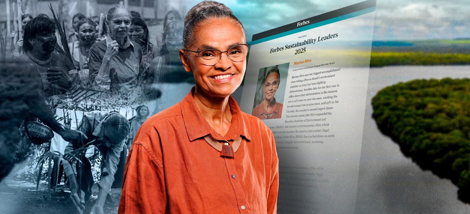 Forbes inclui Marina Silva entre líderes em sustentabilidade de 2025