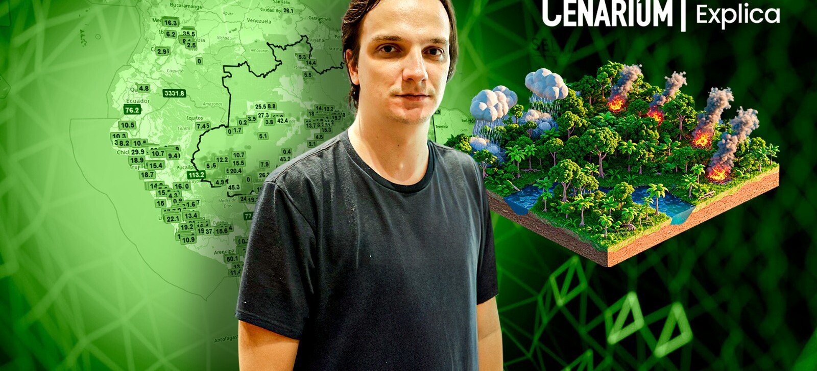 Especialista aborda relação entre clima, ação humana e queimadas na Amazônia