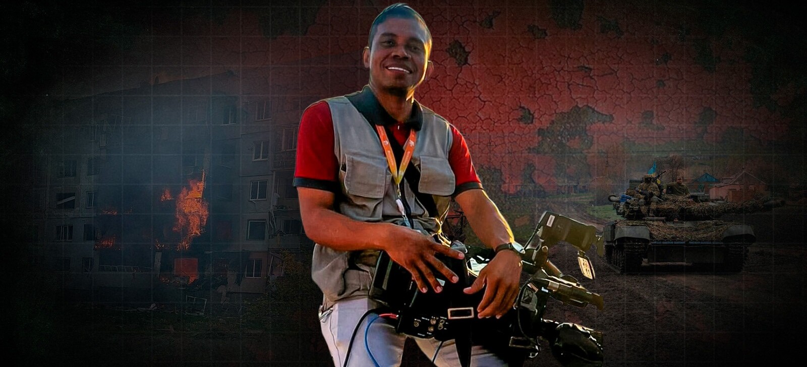 Cinegrafista amazonense se alista para lutar na guerra da Ucrânia com a Rússia