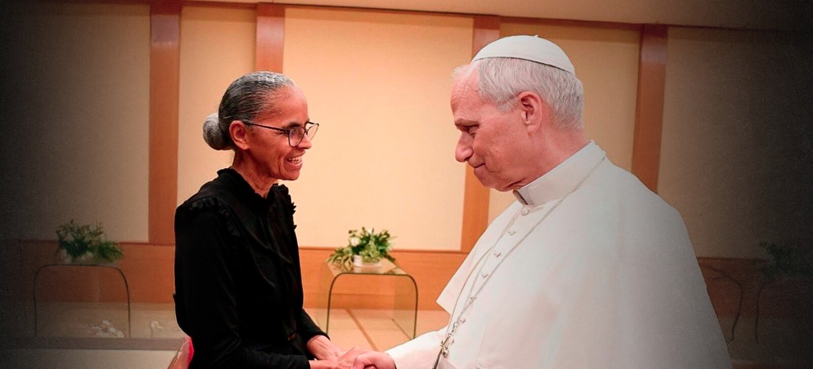 Marina Silva se une a Papa Leão XIV e líderes mundiais em conferência internacional