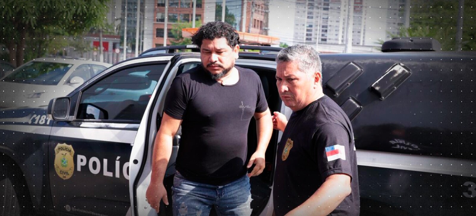 Veja momento que vereador de Manaus chega à delegacia após ser preso pelo Gaeco