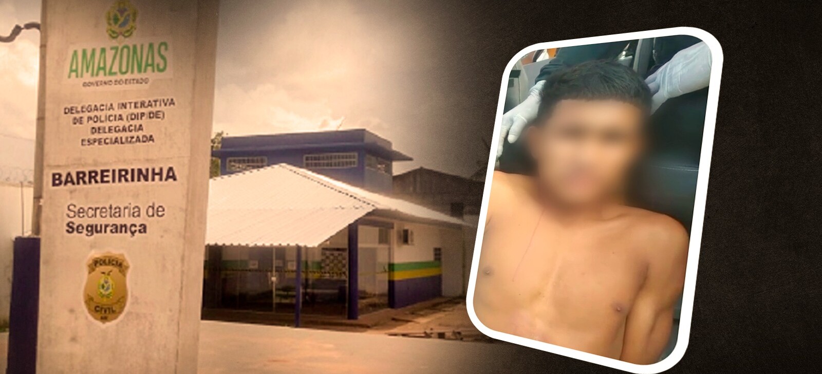 Adolescente esquarteja irmãos em comunidade indígena no AM; suspeito é apreendido