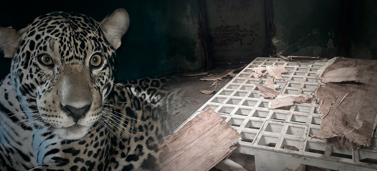 Biólogo descarta lesão grave em olho de onça-pintada resgatada no Rio Negro, em Manaus