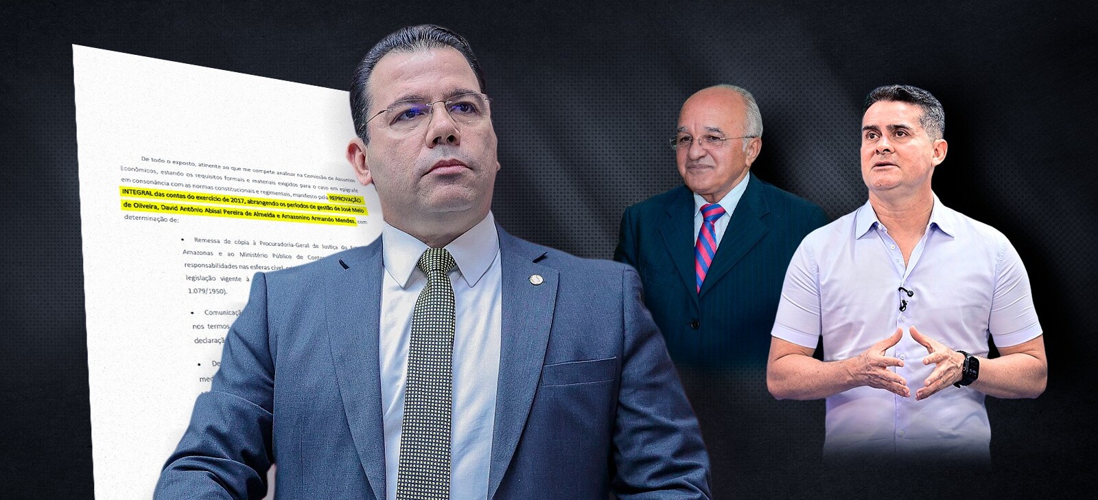 Relator pede reprovação de contas de ex-governadores do AM por irregularidades em gastos