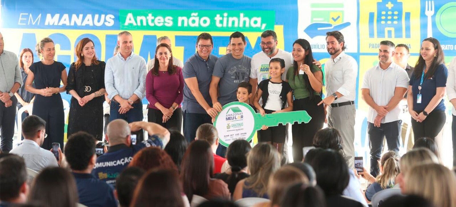 Subsídio do Governo do Amazonas garante entrada da casa própria para 98 famílias em Manaus