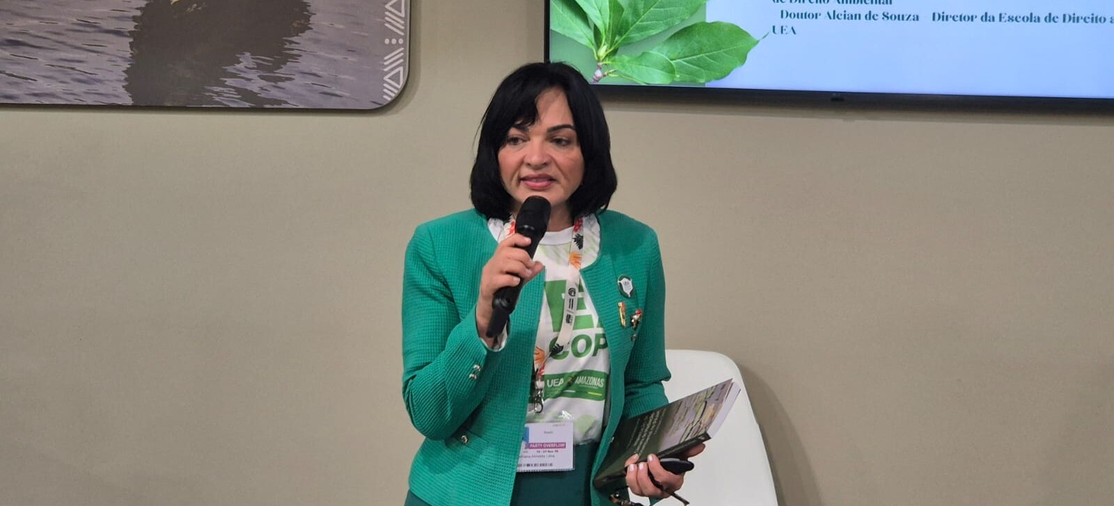 Na COP30, pesquisadora da UEA defende protagonismo de povos amazônicos no mercado de carbono