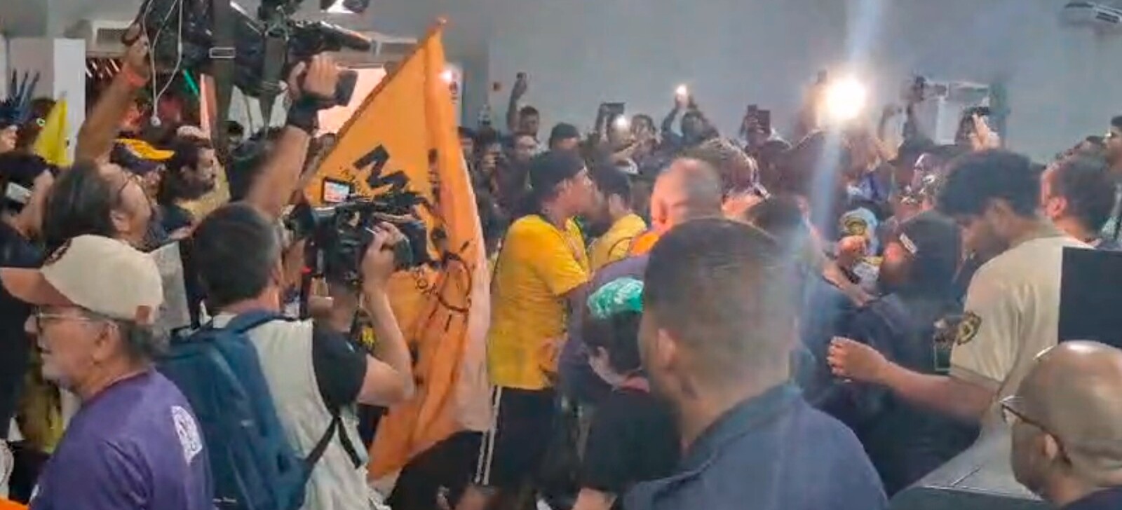 Protesters break through blockade and occupy COP30 Blue Zone; confrontation reported