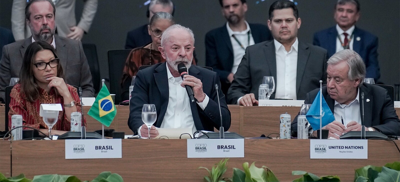 ‘Não é preciso desligar as máquinas’, diz Lula ao defender transição energética na Cúpula de Líderes