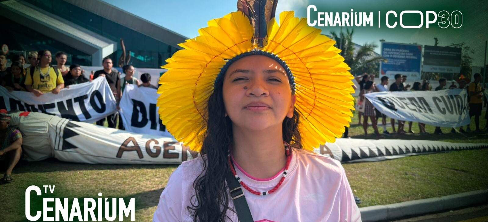 Juventude amazônica cobra justiça climática na abertura da Cúpula dos Líderes