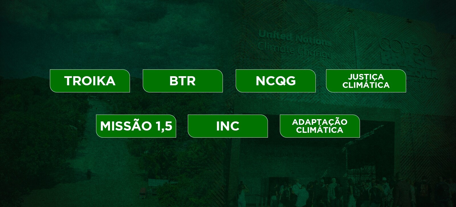 Confira significado dos termos sobre clima e negociação na COP30