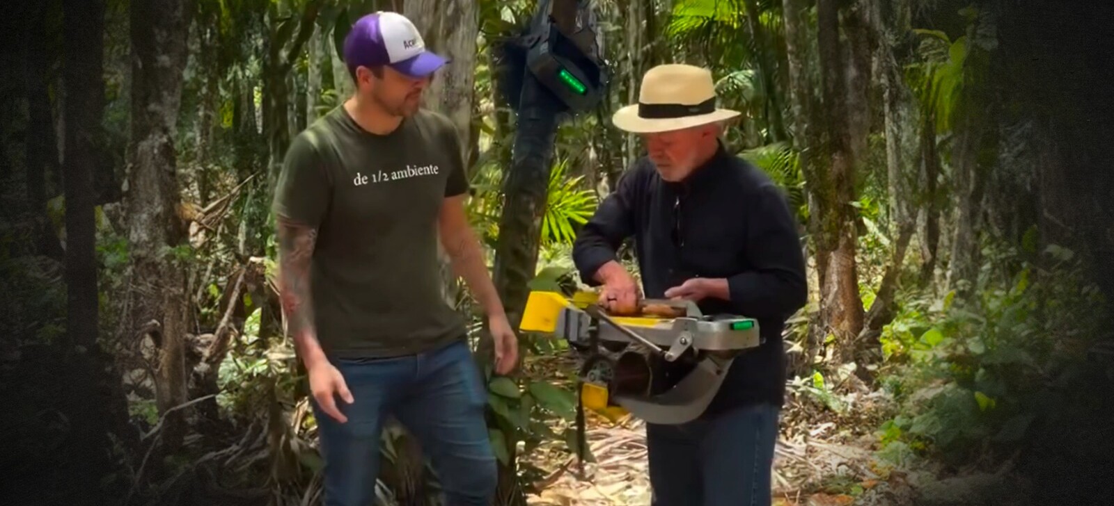 Robô apresentado a Lula no Pará promete colher 1 tonelada de açaí por dia