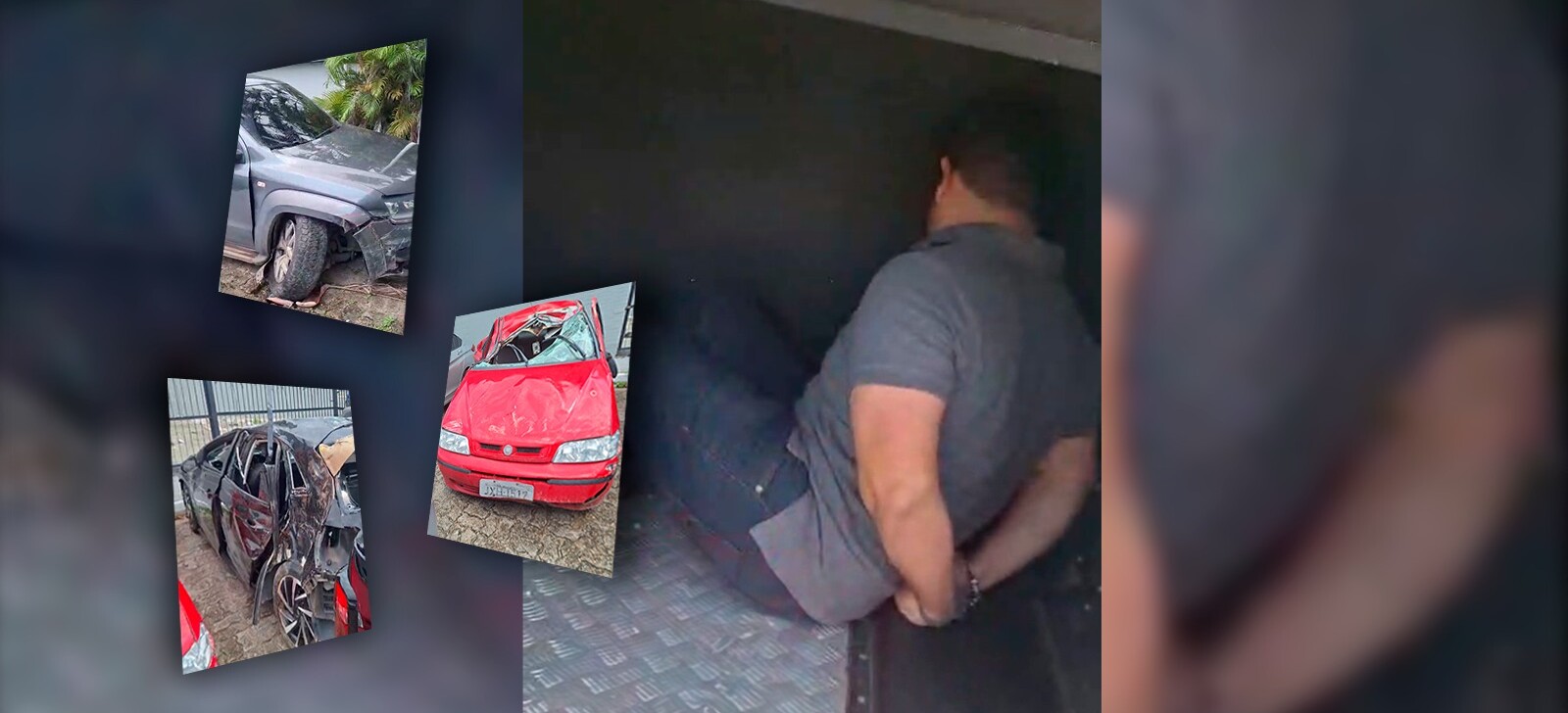 Motorista envolvido em acidente que deixou dois mortos em Manaus vai à audiência de custódia