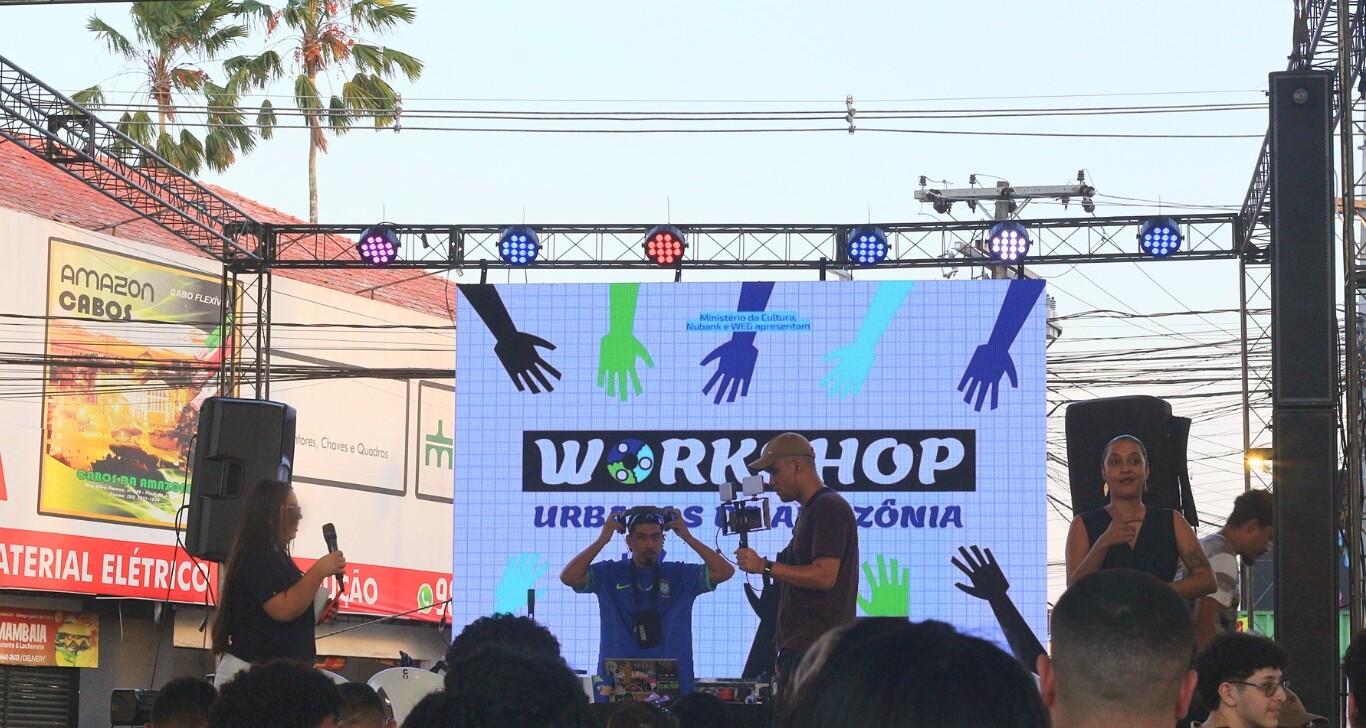 Cultura urbana e ancestralidade marcam ‘Workshops Urbanos da Amazônia’ em Manaus