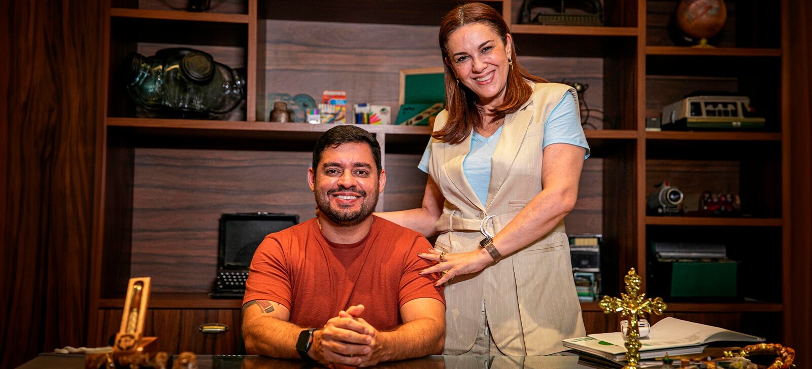 Com ampla aprovação, UEA mantém André Zogahib e Katia Couceiro na Reitoria da instituição até 2030