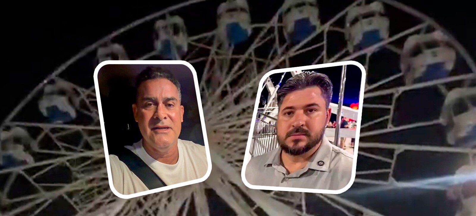 Pessoas ficam presas em roda-gigante, prefeito acusa de Manaus vereador e caso vai parar na polícia